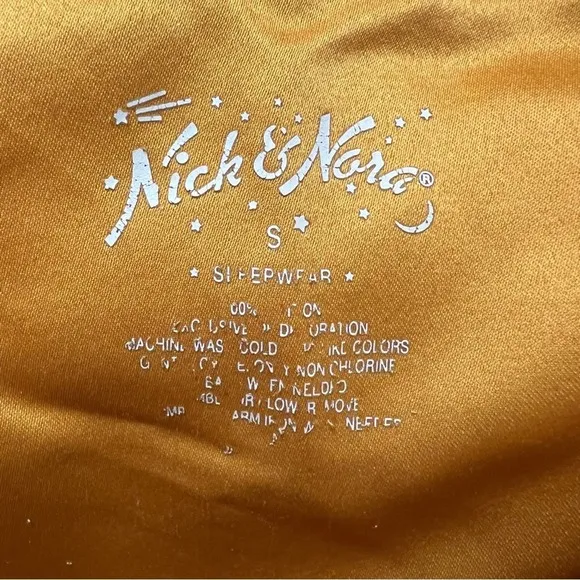 Nick and Nora Sock Monkey Flannel Pajama Top