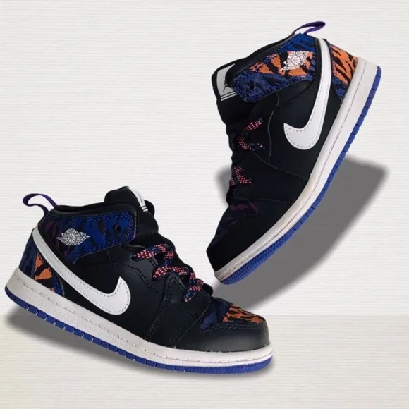Nike Air Jordan 1 Mid SE Tiger Stripe