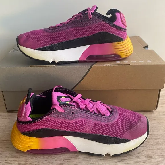 Nike Air Max 2090 Pink Fushia Kids Sneakers- SZ 2 Y