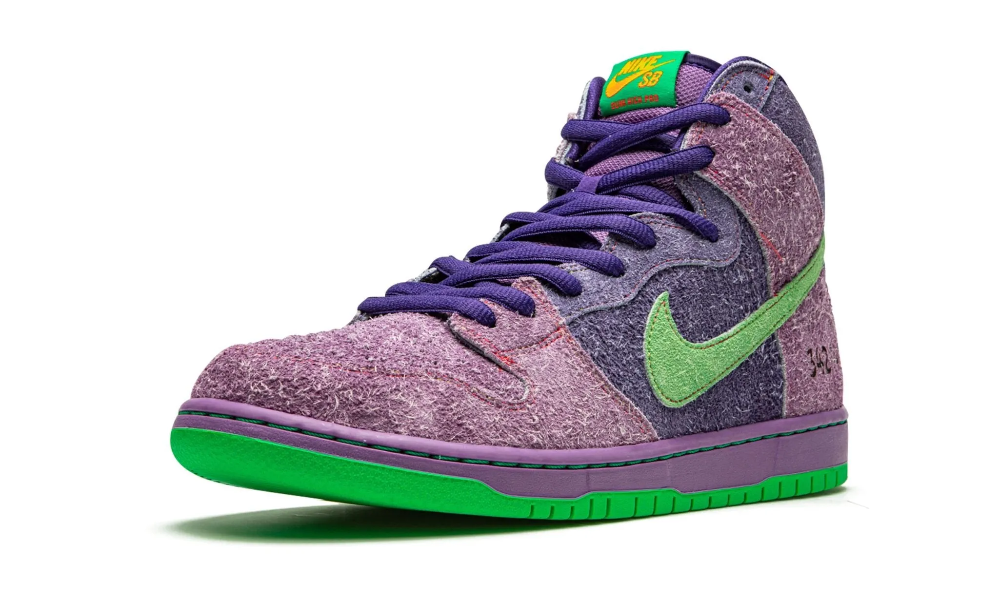 Nike SB Dunk High "420 - Reverse Skunk" (Special Box)