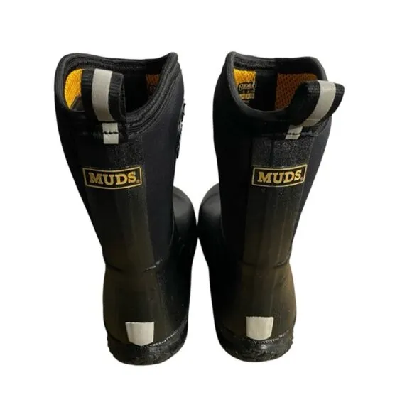 Noble Outfitters Kids/Youth Muds High Waterproof Boot-Black