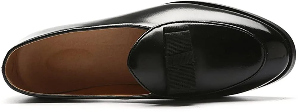 NXY Men's Round Toe Loafers Smoking Slipper Party Wedding Dress Shoes Plus Size