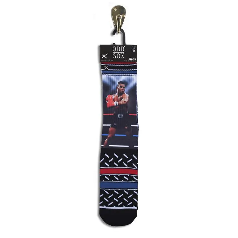 Odd Sox Unisex Crew Novelty Socks, Iron Mike, One Size