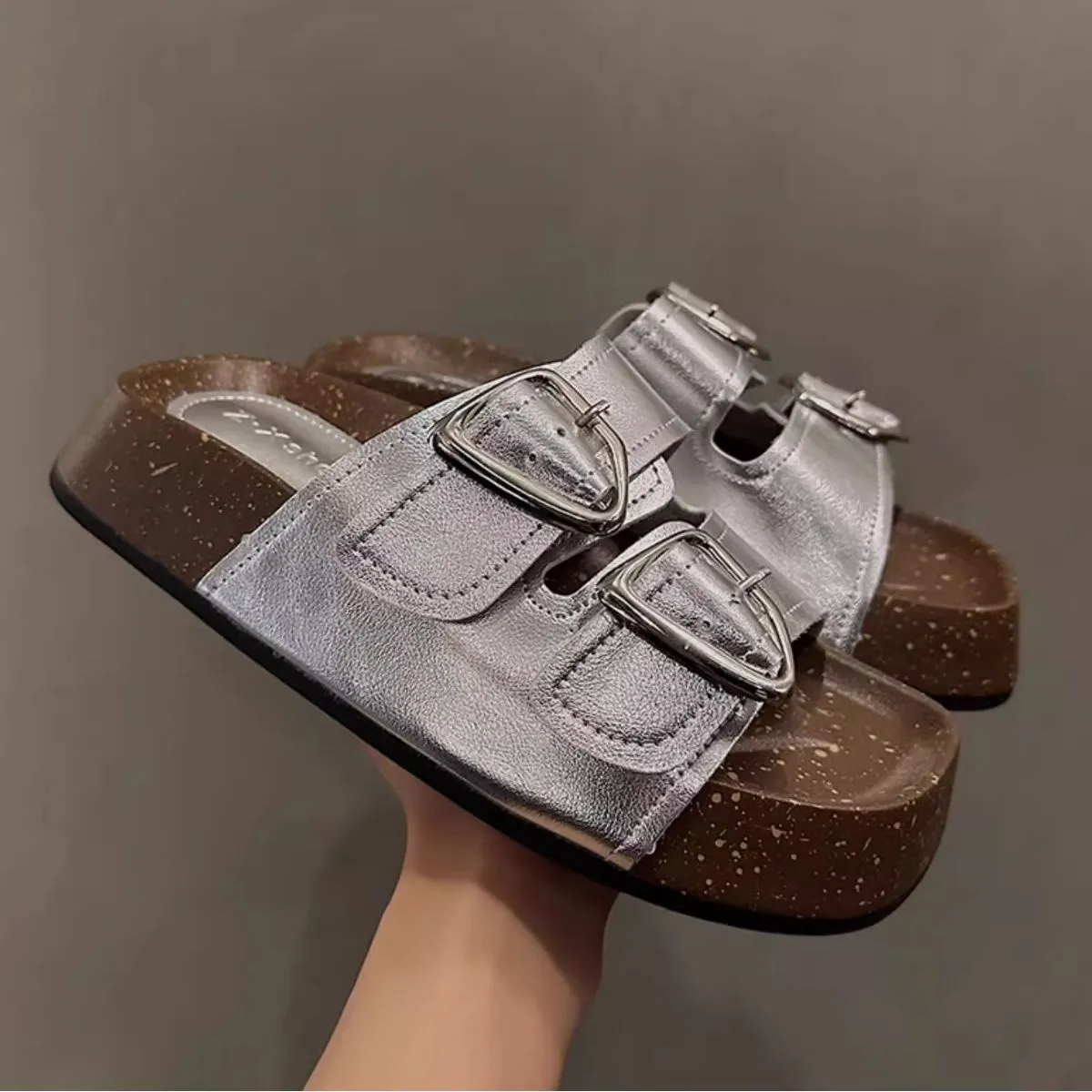Open Toe Platform Sandals