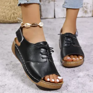 Open Toe Platform Sandals