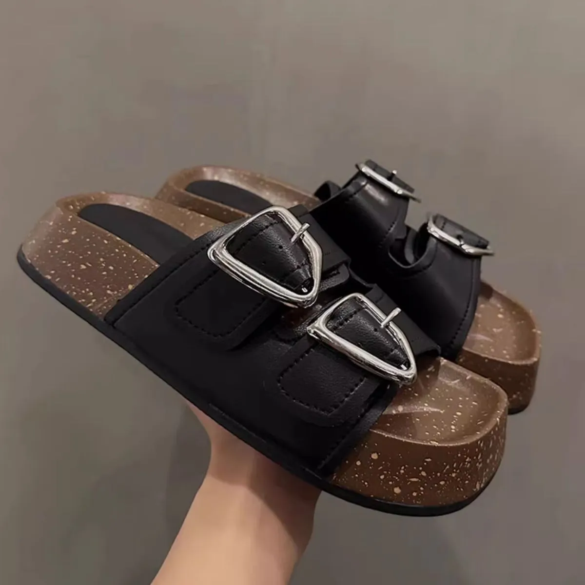 Open Toe Platform Sandals
