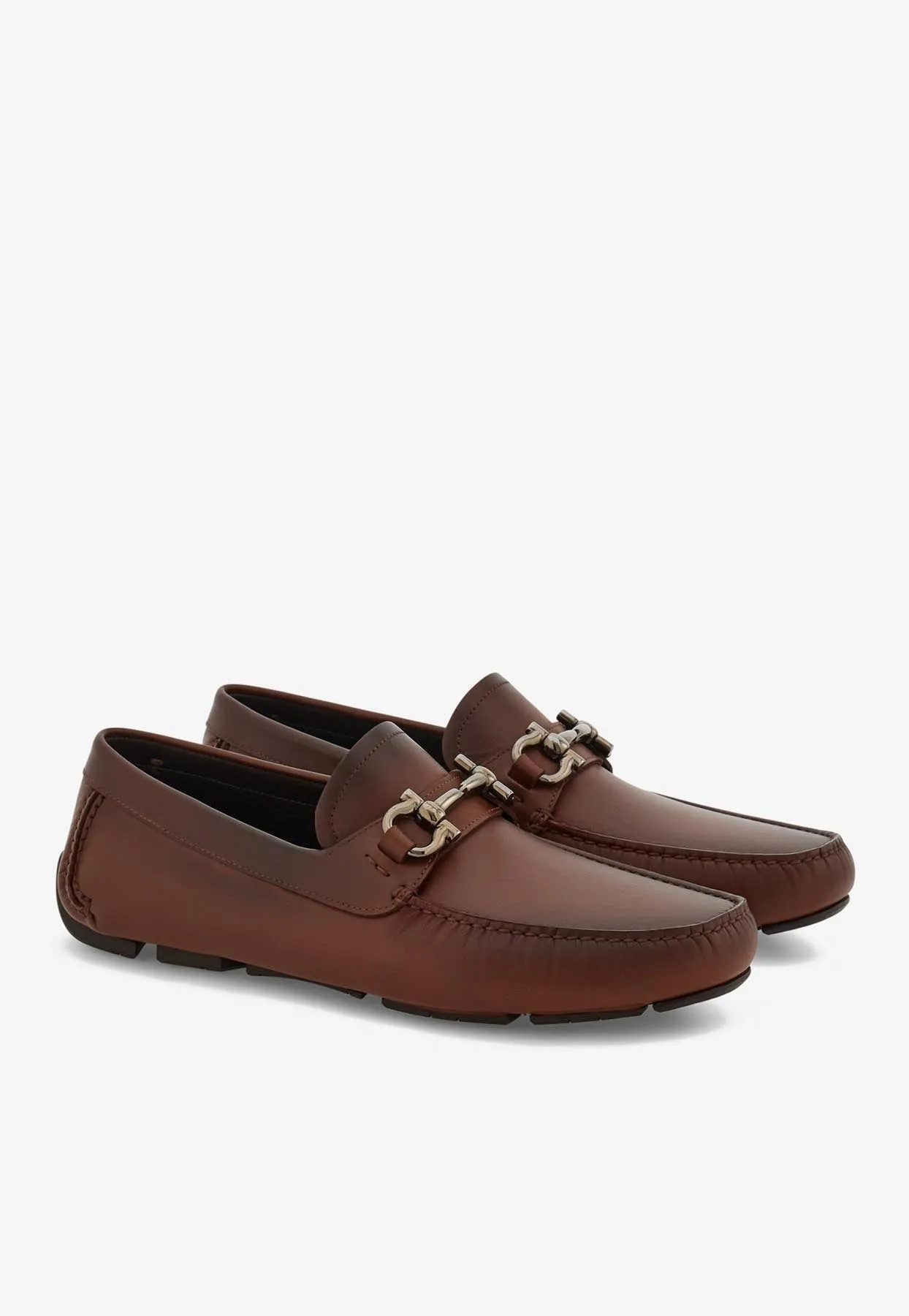 Parigi Gancini Buckle Loafers