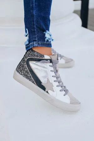 Passion High Top Sneaker by Shu Shop - Pewter