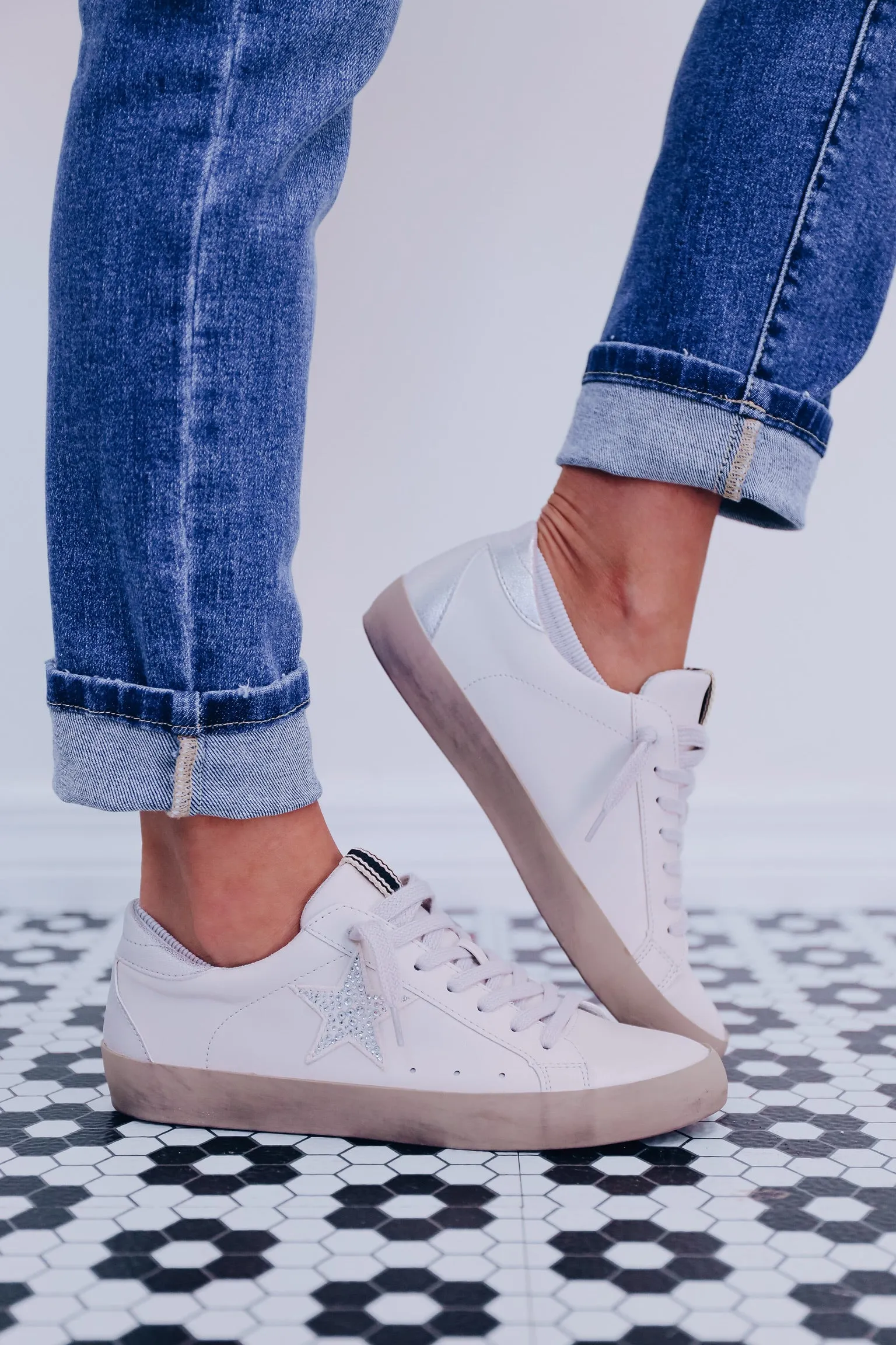 Paula Star Crystal Sneaker By ShuShop