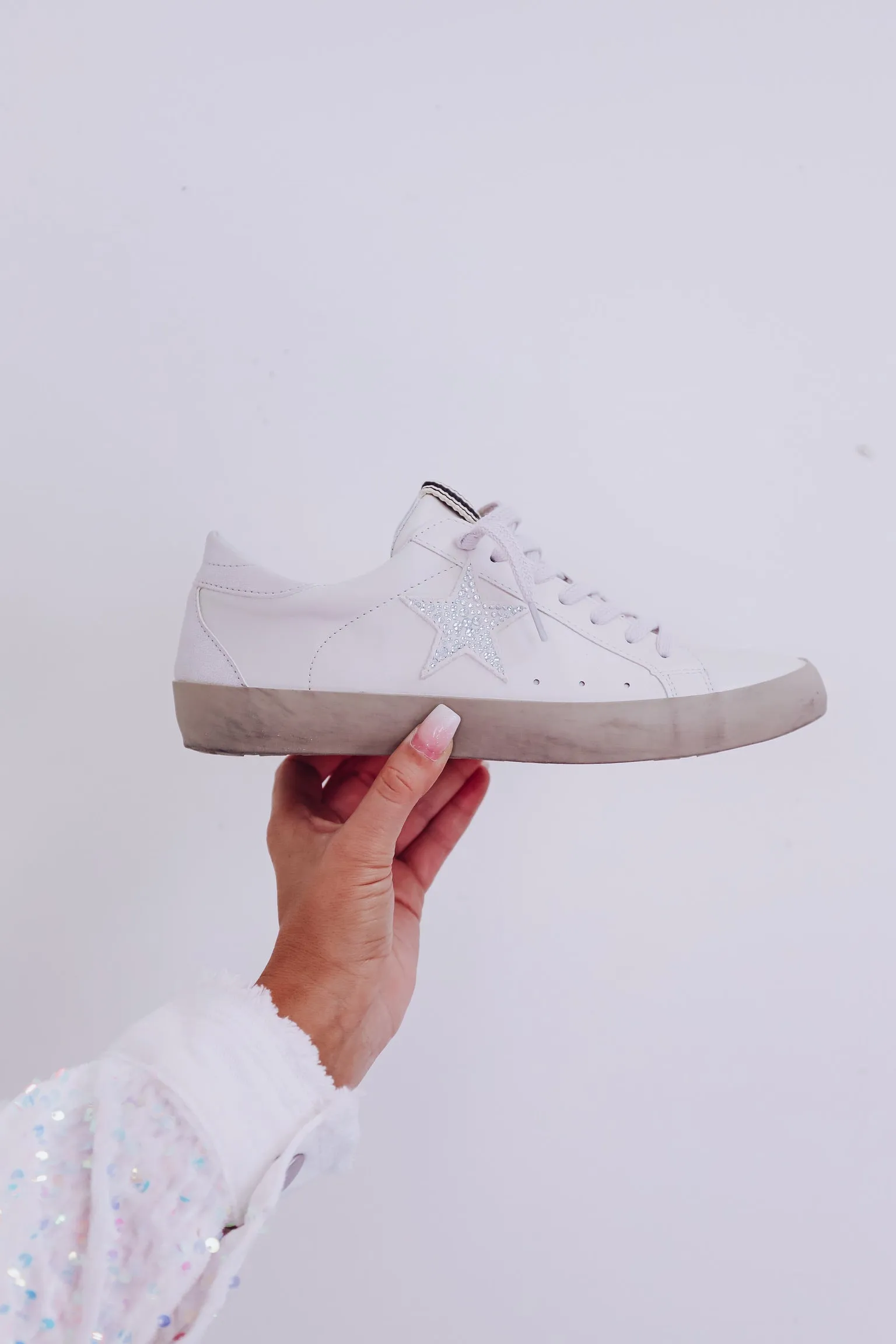 Paula Star Crystal Sneaker By ShuShop
