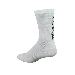PEDAL MAFIA - Tech Mesh Socks WHITE & BLACK