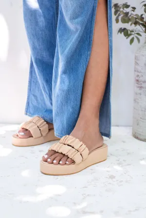 Petra Scrunchie Flatforms