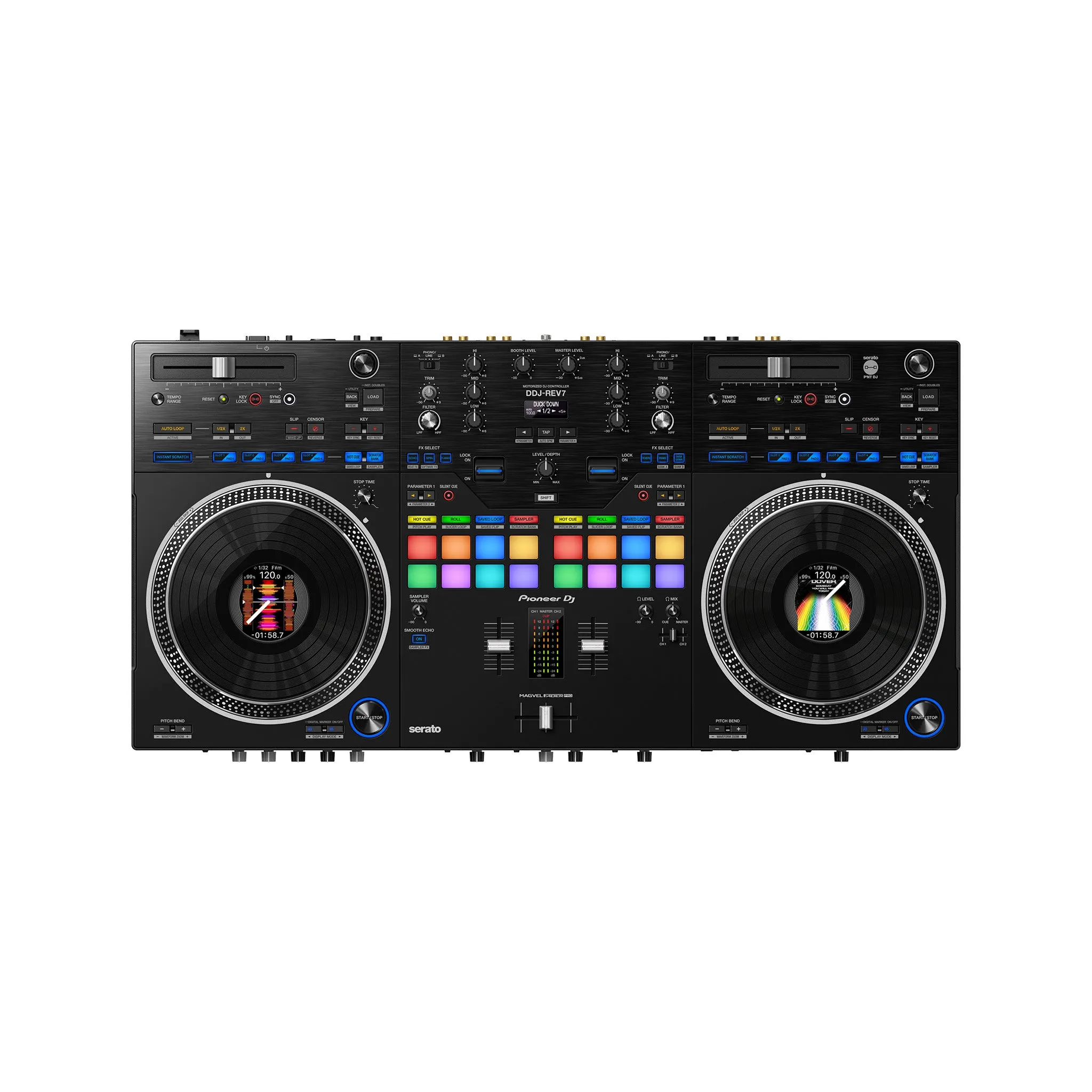Pioneer DDJ-REV7 Scratch-style 2-Channel Professional DJ Controller