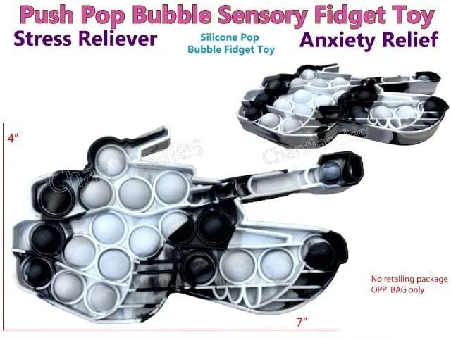 POPBUBBLE - TANK Available in 2 Colours