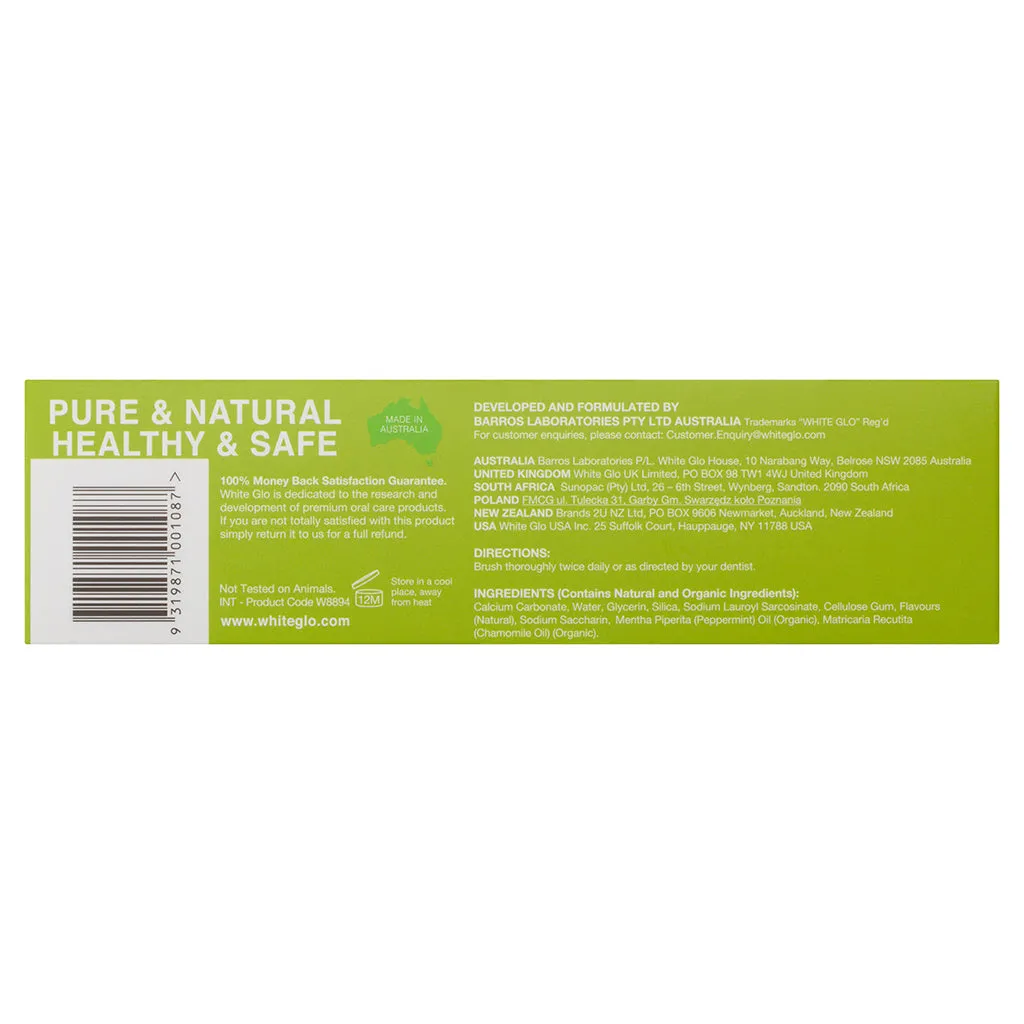 Pure & Natural Whitening Toothpaste With Bamboo Toothbrush