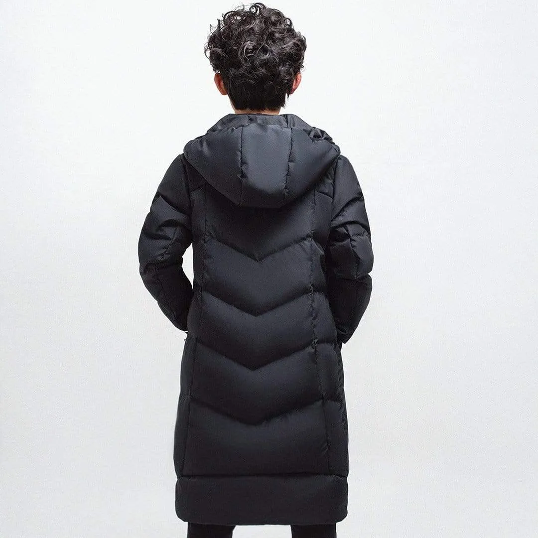 Pure - Customized Kids Long Cotton-Padded  Jacket