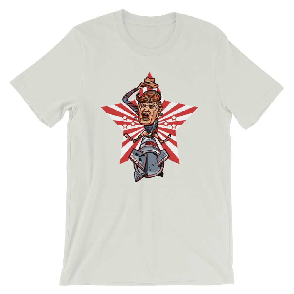 "Doctor Trump's Love" Short-Sleeve Unisex T-Shirt, design by Hero.