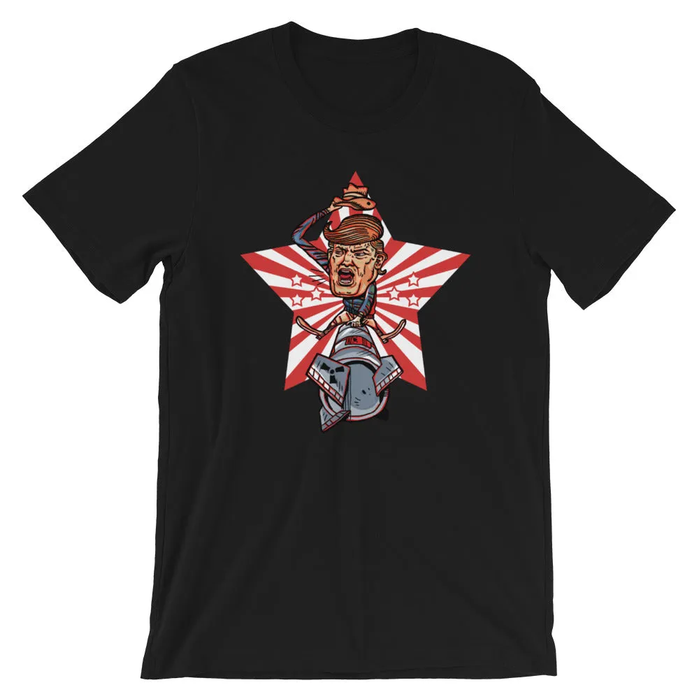 "Doctor Trump's Love" Short-Sleeve Unisex T-Shirt, design by Hero.