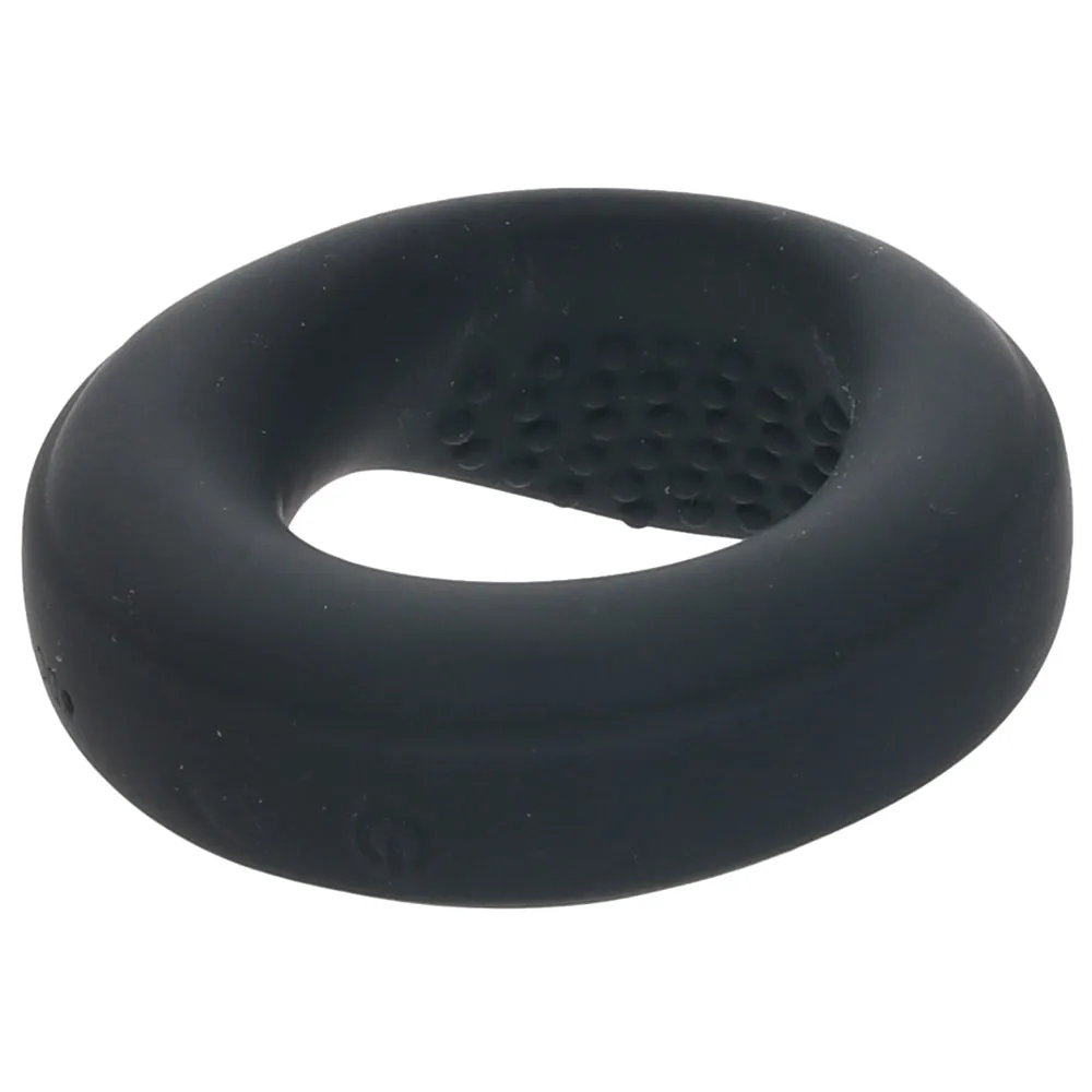 Renegade Slider Vibrating Cock Ring in Black