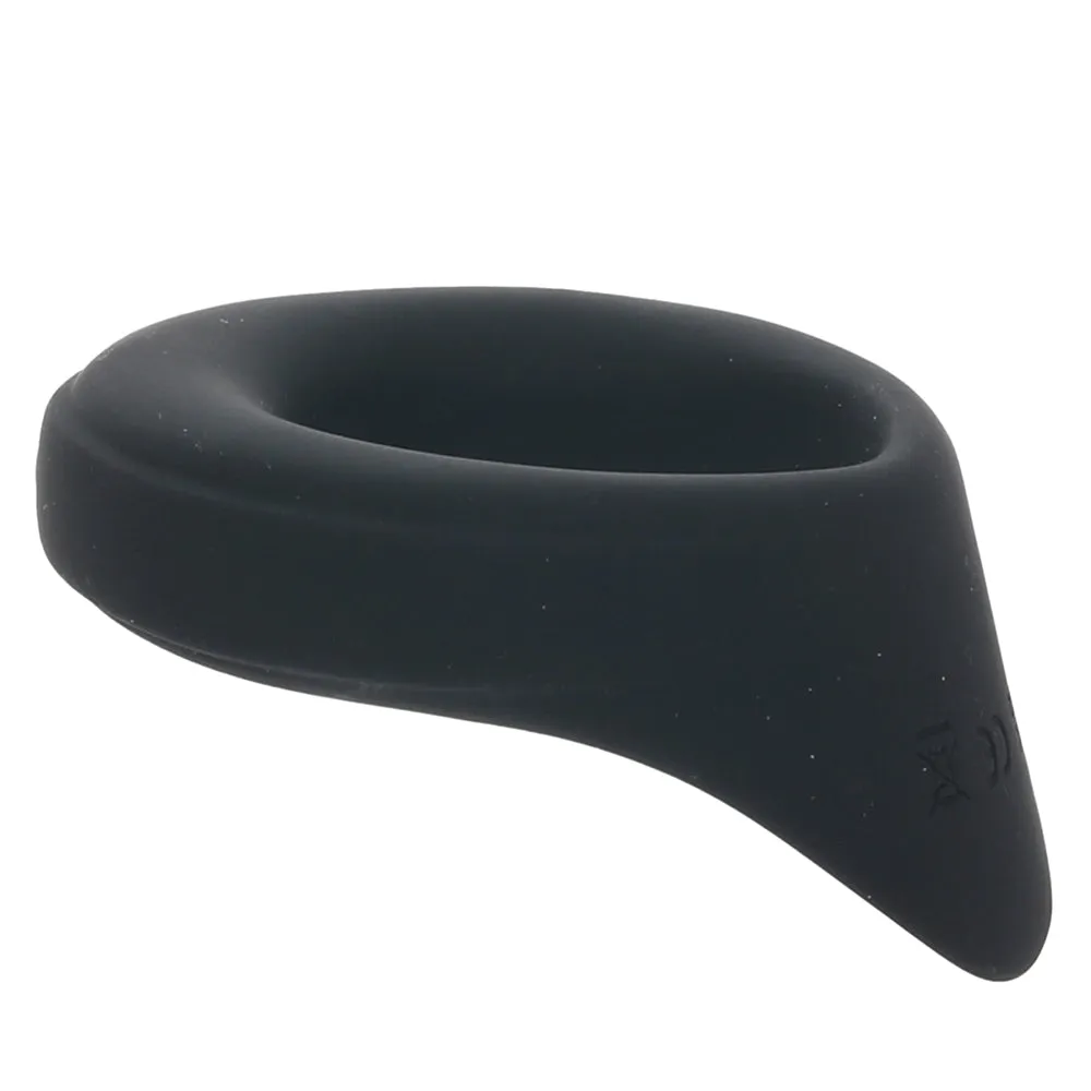 Renegade Slider Vibrating Cock Ring in Black
