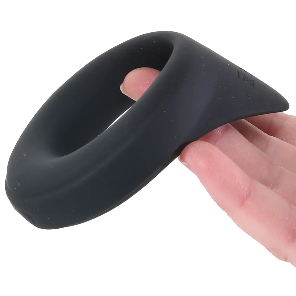 Renegade Slider Vibrating Cock Ring in Black
