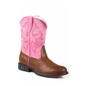 Roper Kids Lightning Boot - Pink