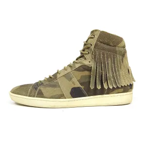 Saint Laurent High Top Fringe Sneaker Size 43