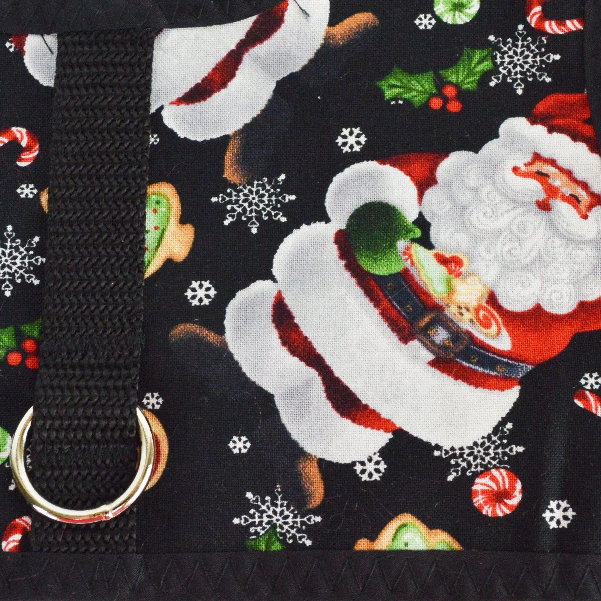 Santa Claus Print Dog Vest Harness