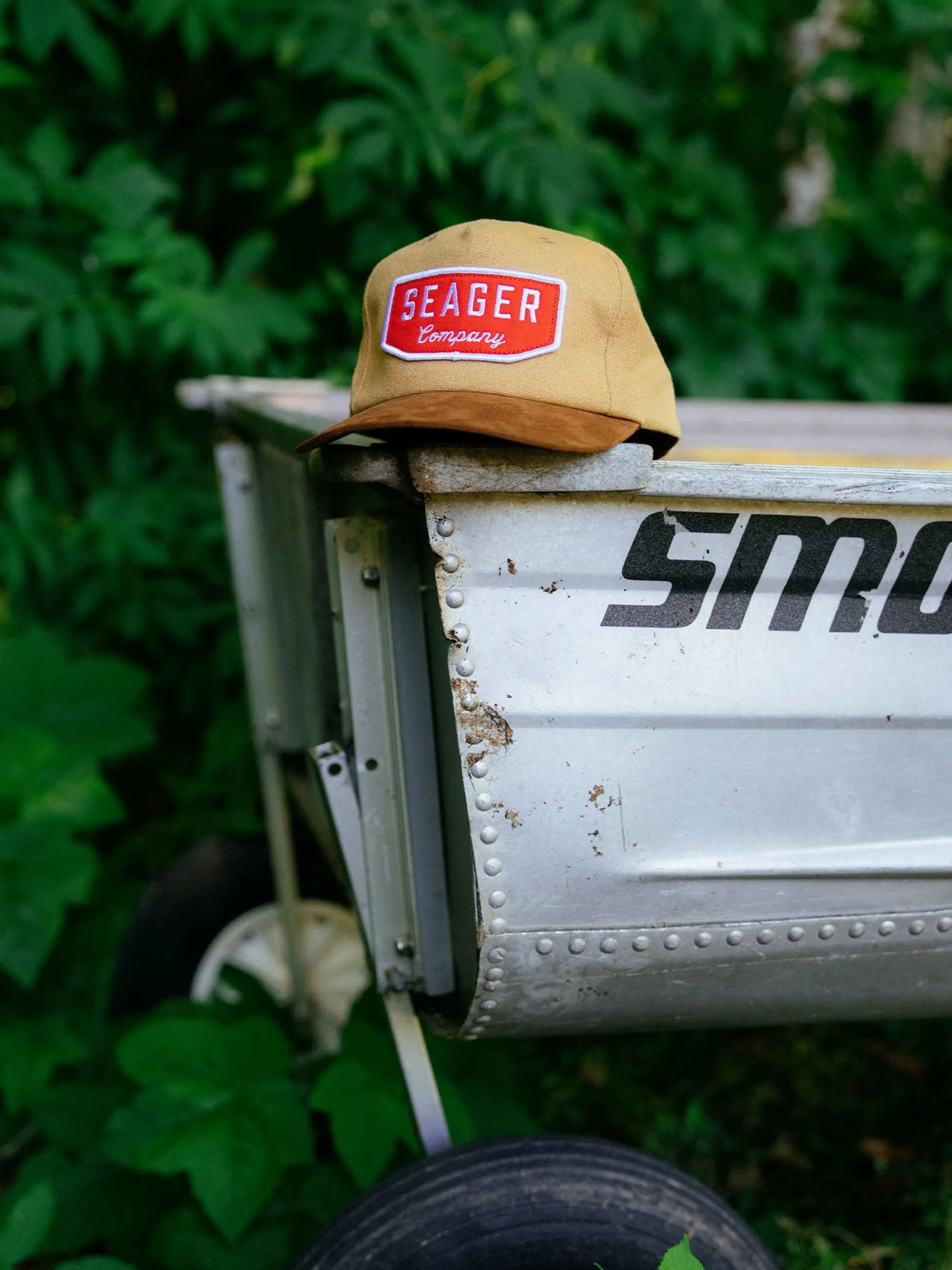 Seager Wilson Snapback Hat - Khaki/Brown
