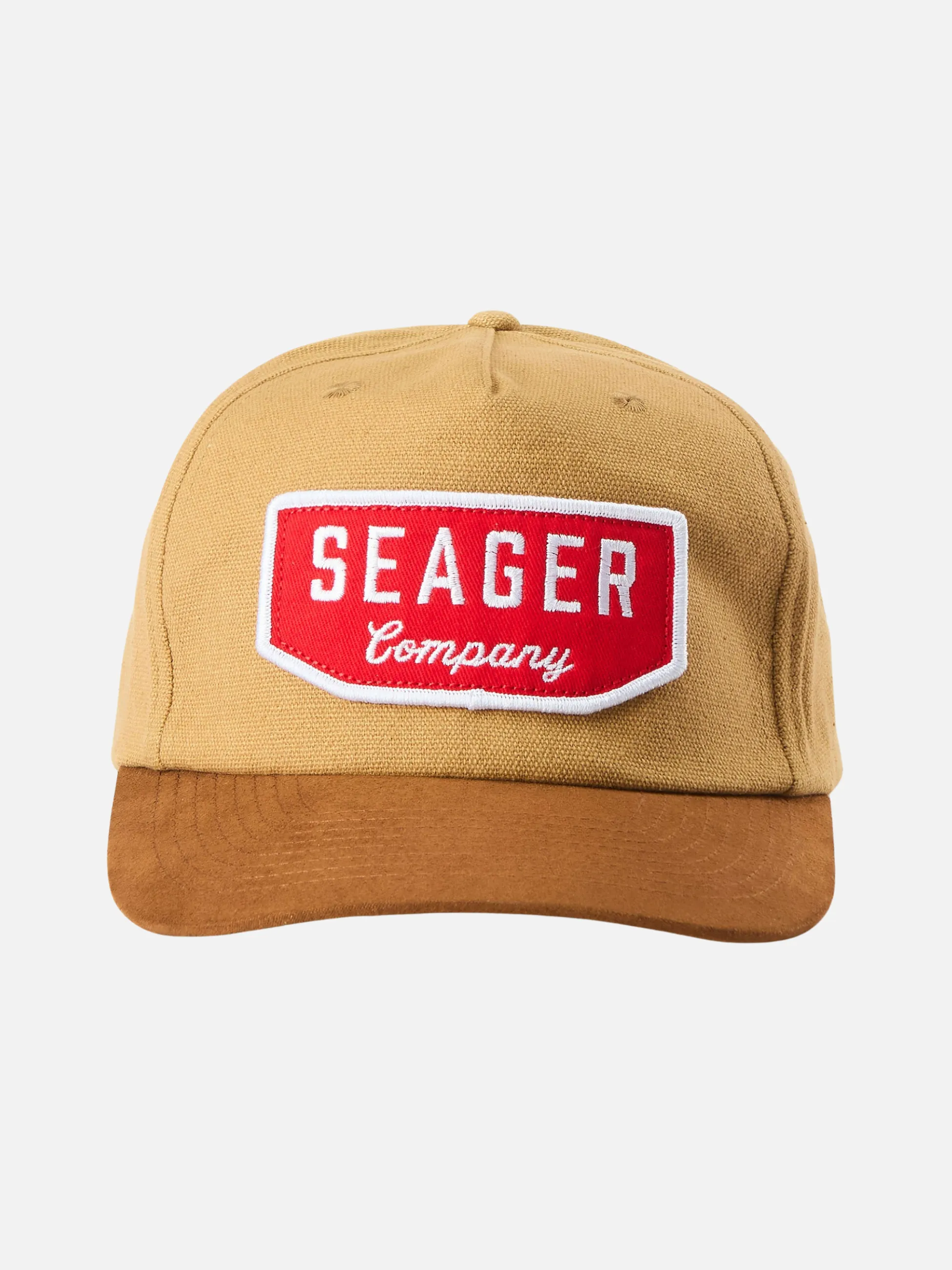 Seager Wilson Snapback Hat - Khaki/Brown