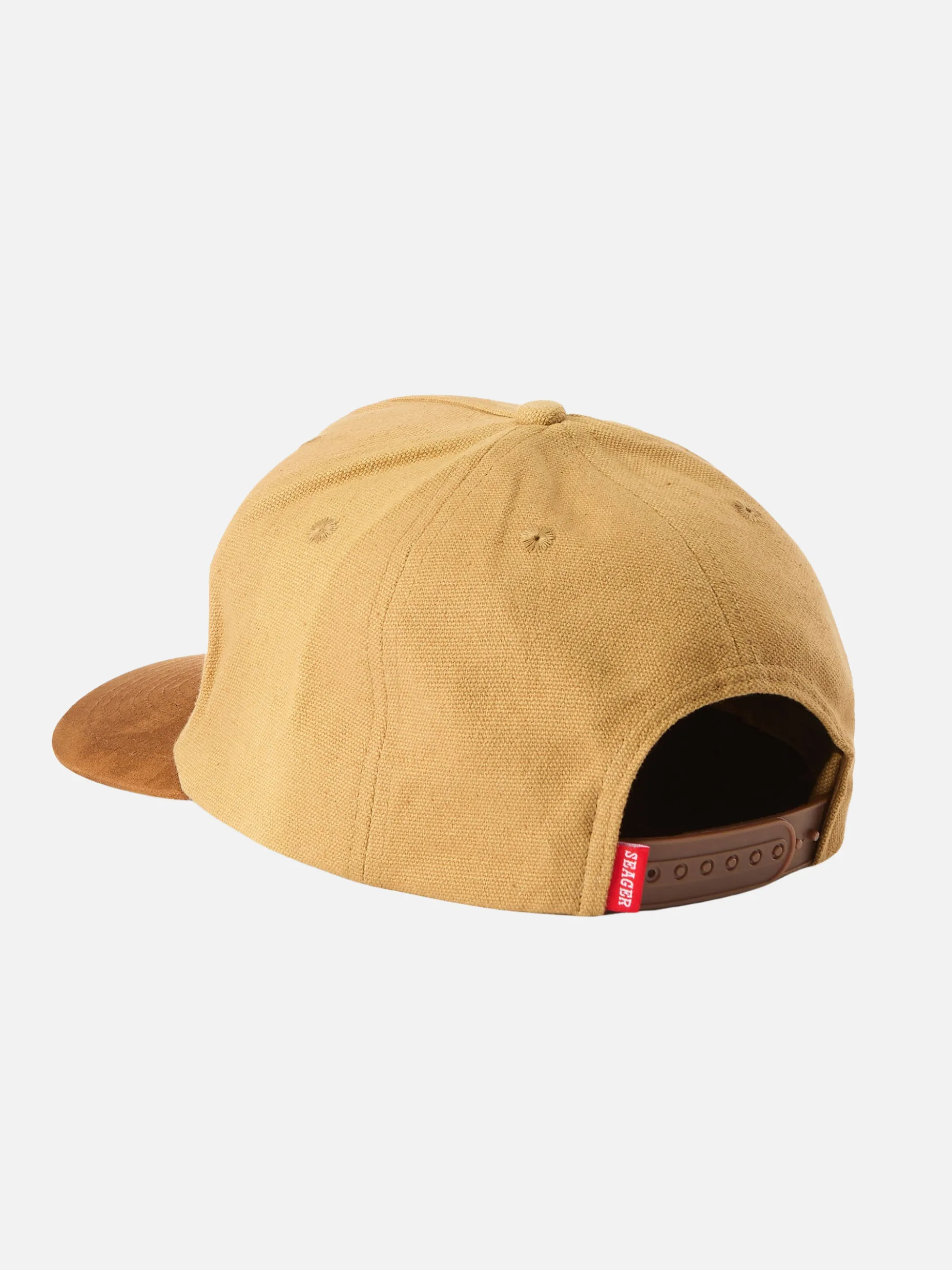 Seager Wilson Snapback Hat - Khaki/Brown