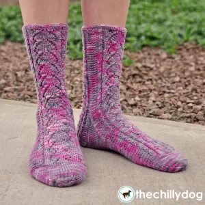 Secret Admirer Socks: Knitting Pattern PDF