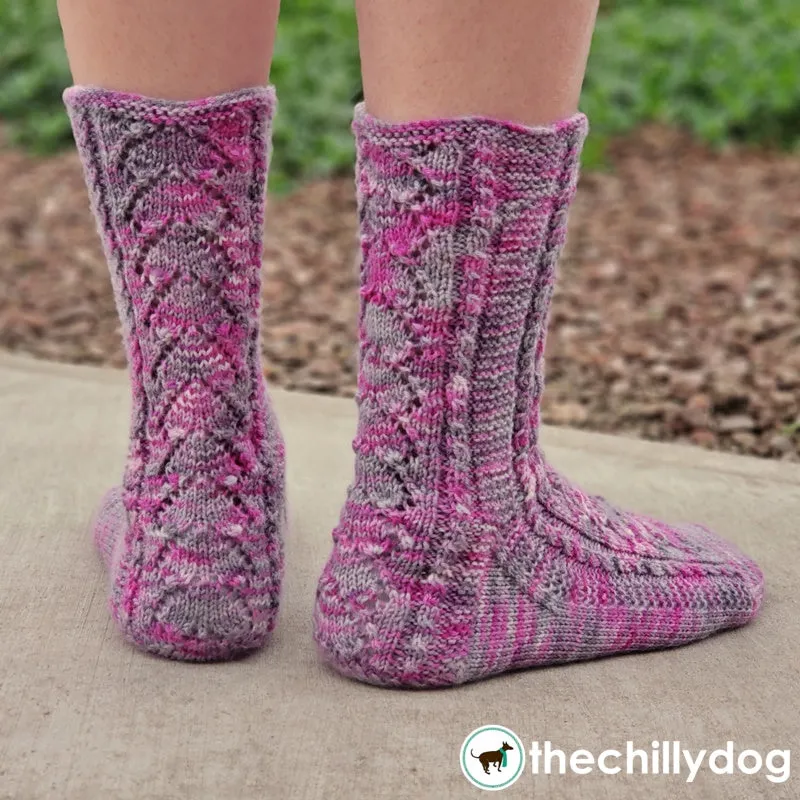 Secret Admirer Socks: Knitting Pattern PDF