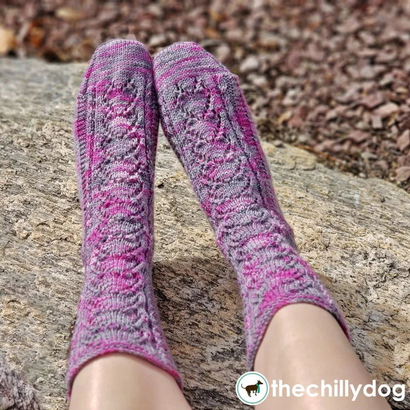 Secret Admirer Socks: Knitting Pattern PDF