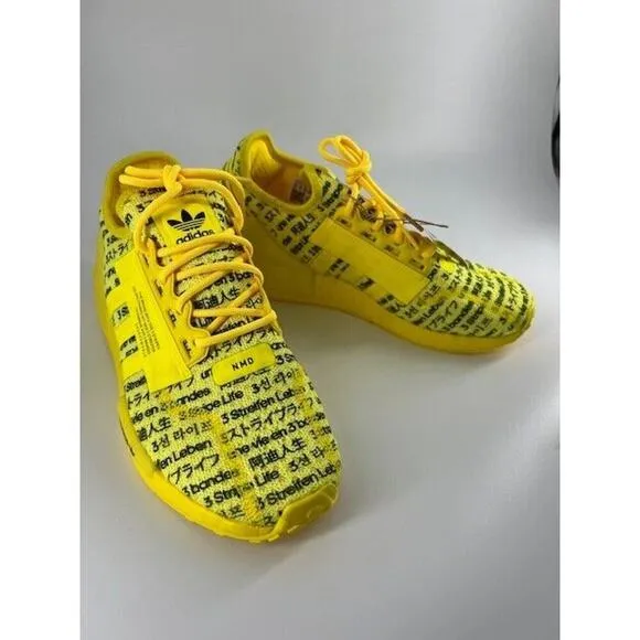 Size 6.5 (GS) - adidas NMD R1 V2 Low All Over Print