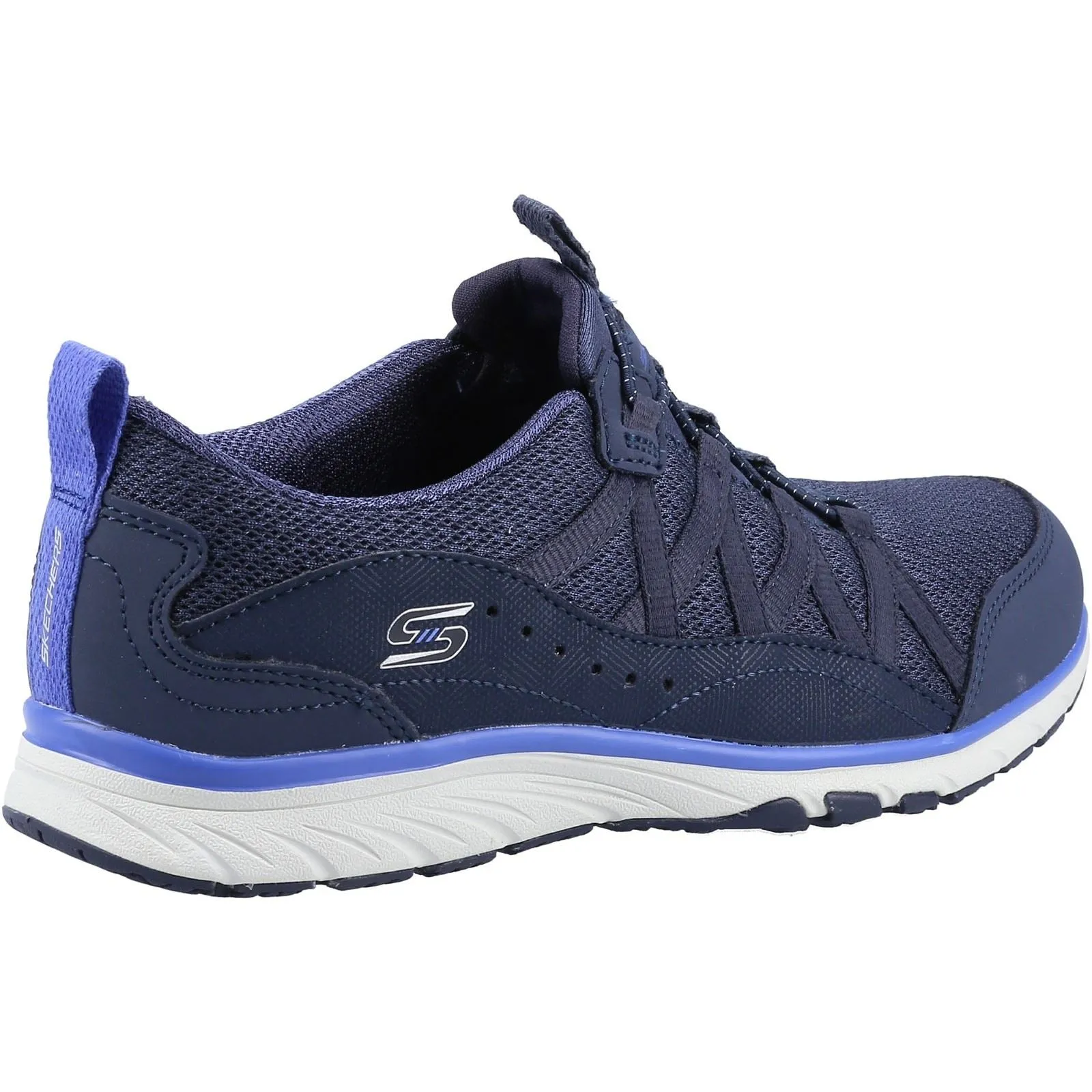 Skechers 104281 Gratis Sport Live Golden Sneakers für Damen, weite Passform, Marineblau
