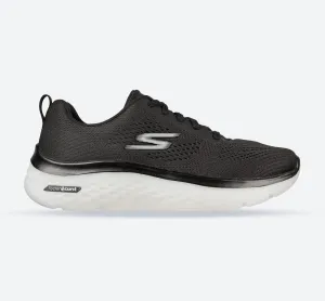 Skechers 124578 GO walk Hyper Burst Sneakers für Damen, weite Passform, Schwarz/Weiß