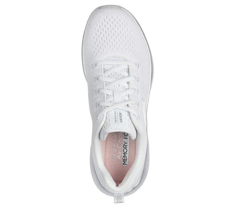 Skechers 150025 Vapor Foam Midnight Glimmer Sneakers für Damen mit weiter Passform