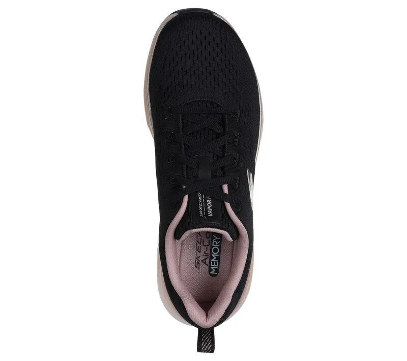Skechers 150025 Vapor Foam Midnight Glimmer Sneakers für Damen mit weiter Passform