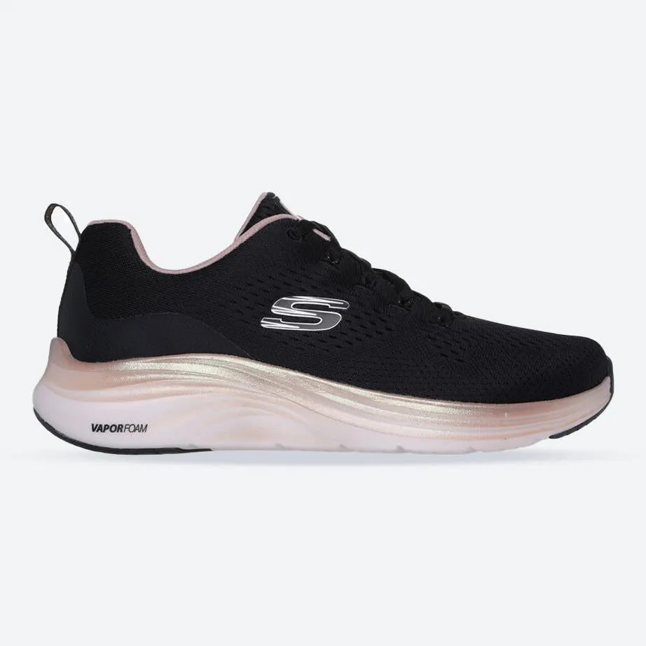 Skechers 150025 Vapor Foam Midnight Glimmer Sneakers für Damen mit weiter Passform