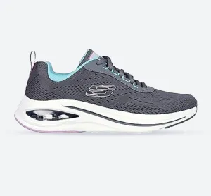 Skechers 150131 Skech Air Meta Aired Out Sneakers für Damen, weite Passform, Anthrazit/Mehrfarbig