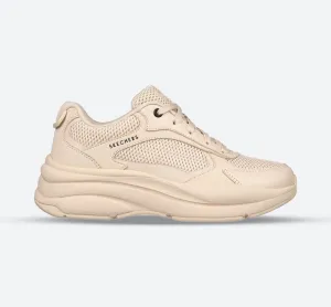 Skechers 177402 Street Twisterz Lighten Up Sneakers für Damen, weite Passform, Sand