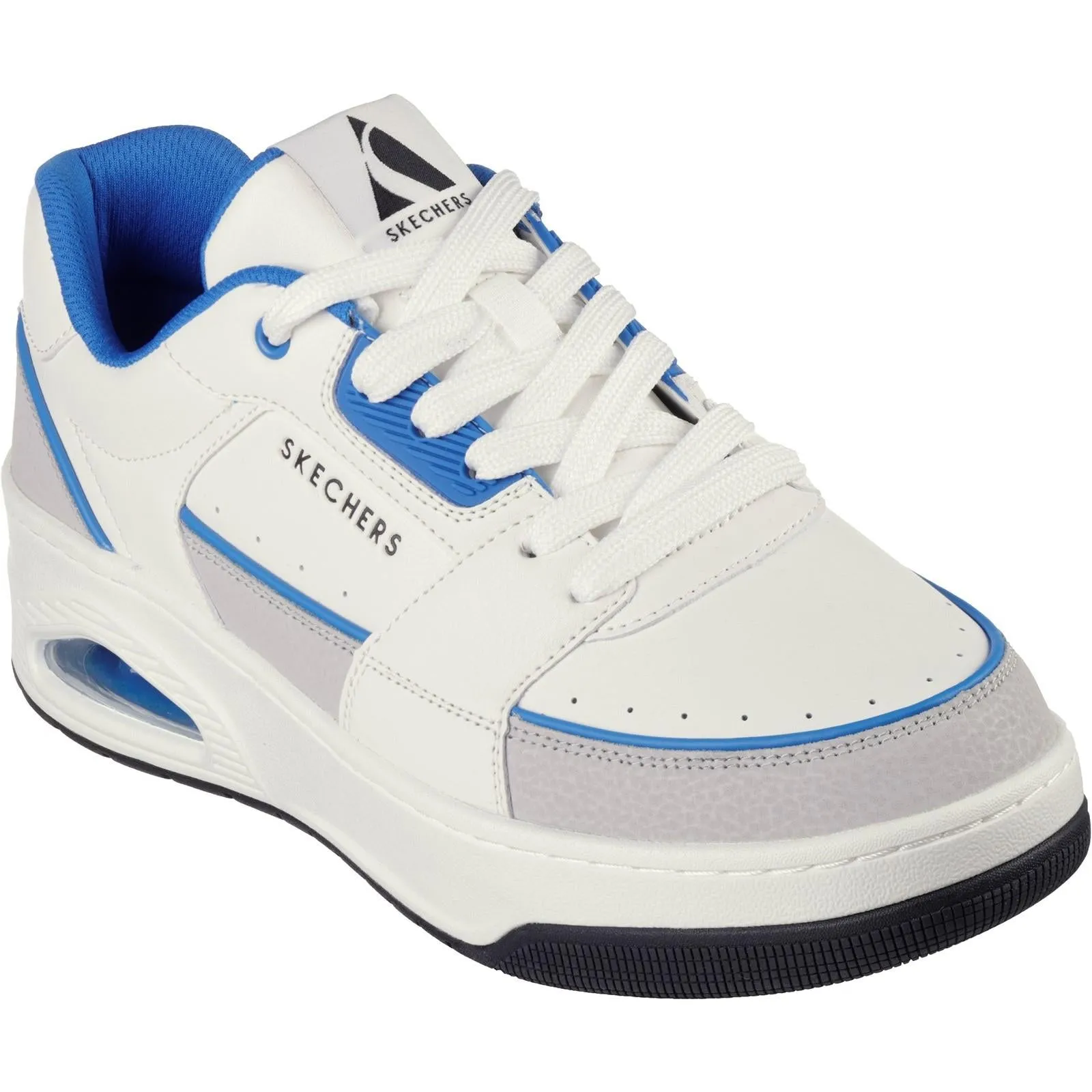 Skechers 183140 Uno Court Sneakers für Herren mit weiter Passform