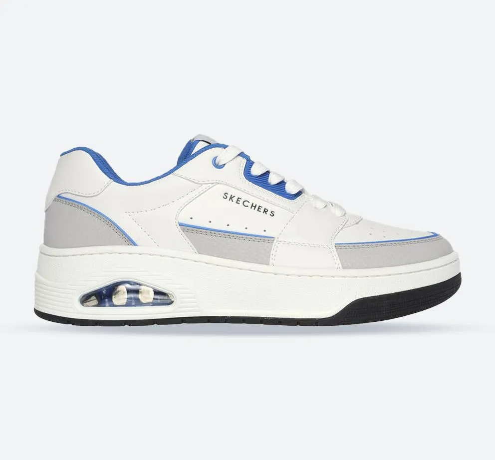 Skechers 183140 Uno Court Sneakers für Herren mit weiter Passform
