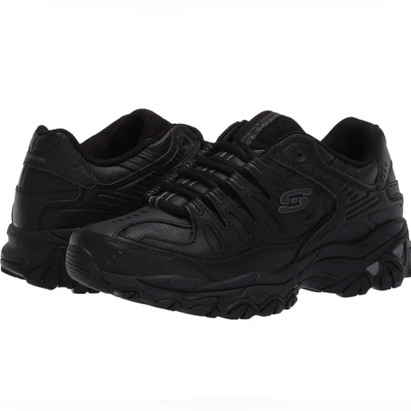 Skechers Men's After Burn Memory Fit - Reprint Shoe 👟