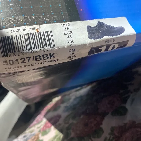Skechers Men's After Burn Memory Fit - Reprint Shoe 👟