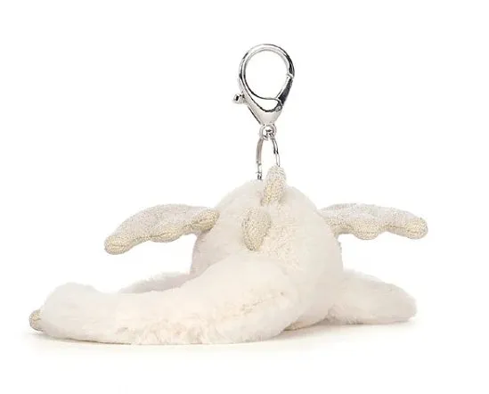 Snow Dragon Bag Charm