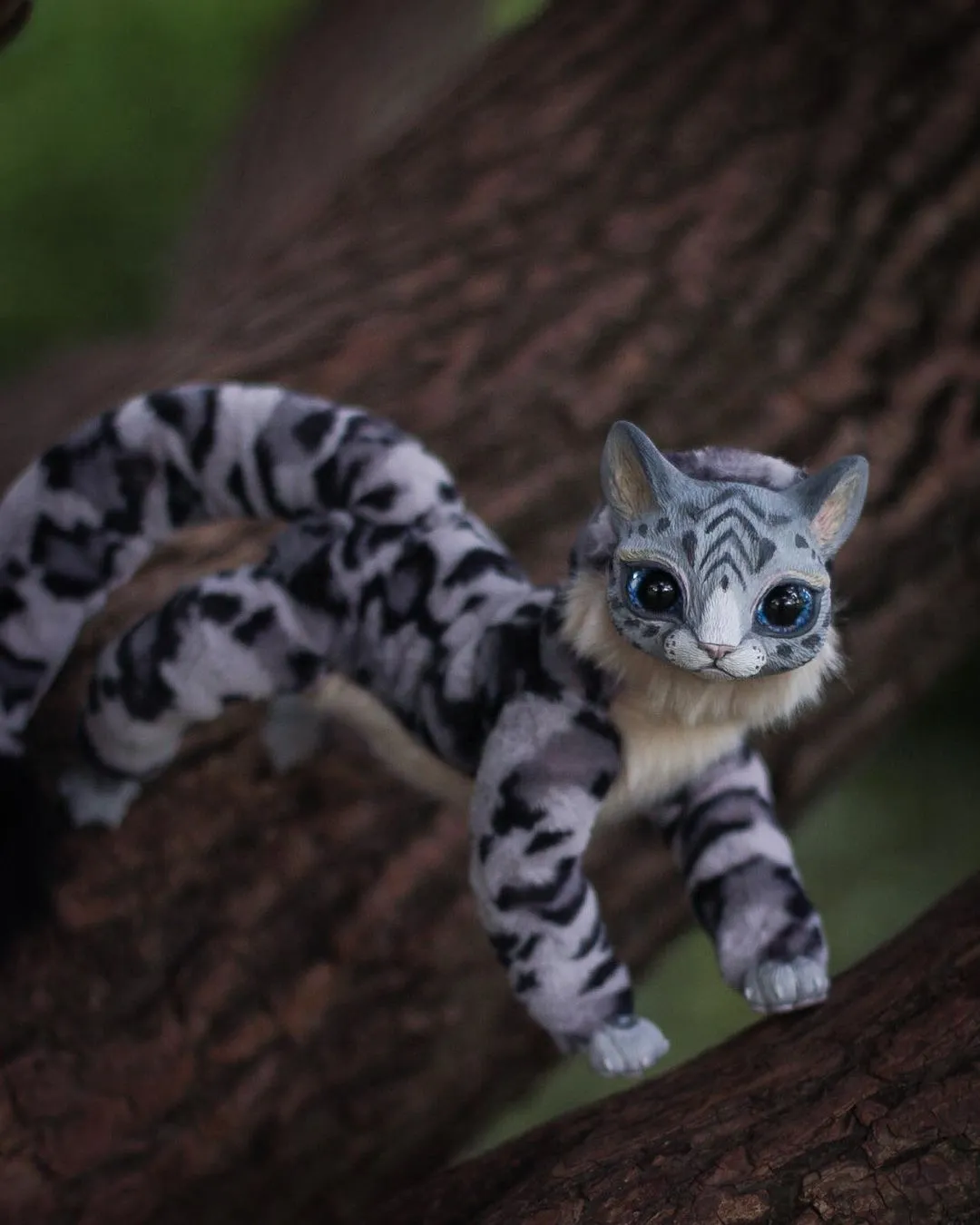 Snow leopard– Grey