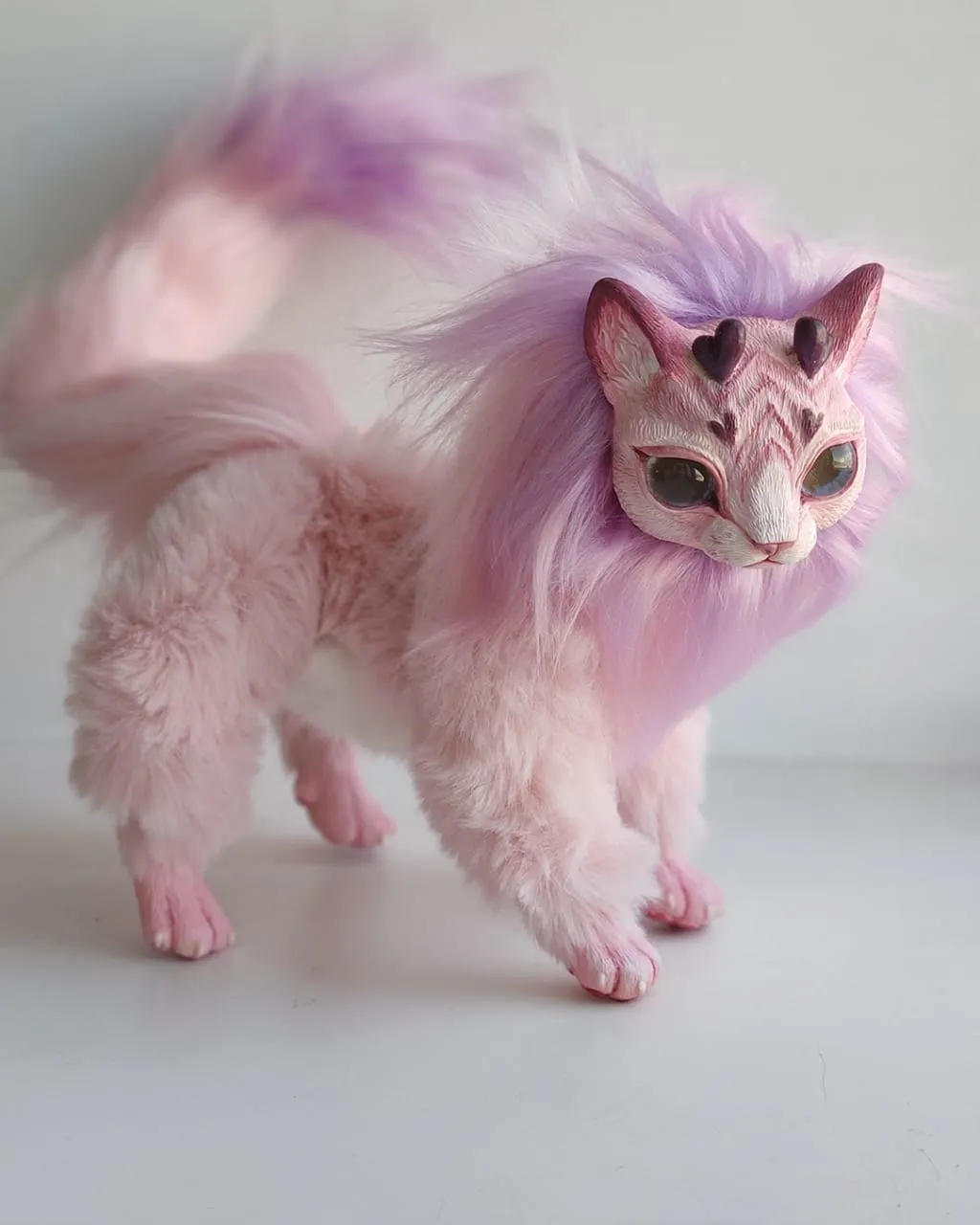 Snow leopard– Pink