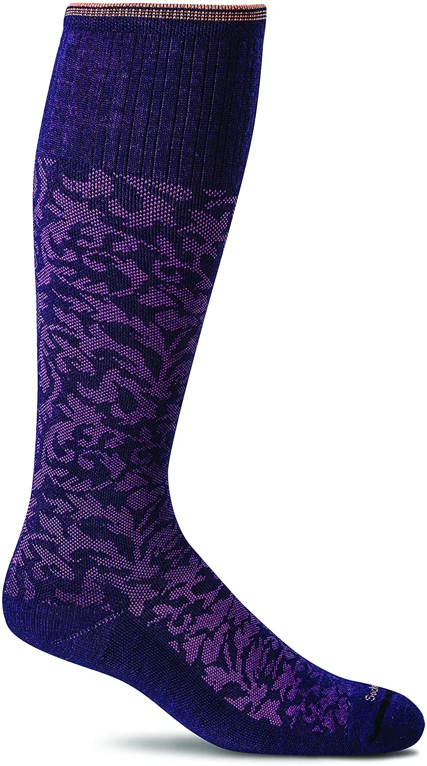 Sockwell Women's Damask Moderate Graduated Compression Sock